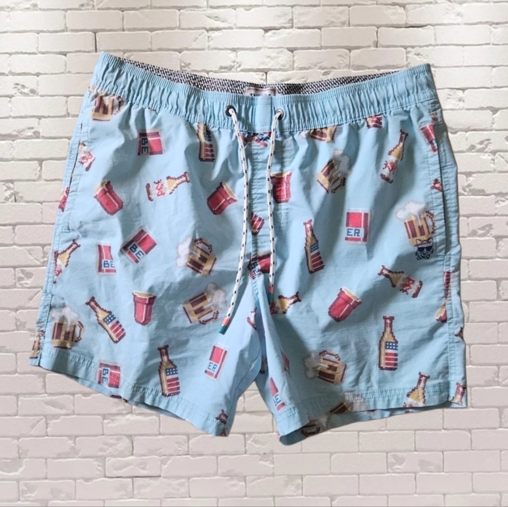 Party Pants Beer Me Shorts  Size Large
